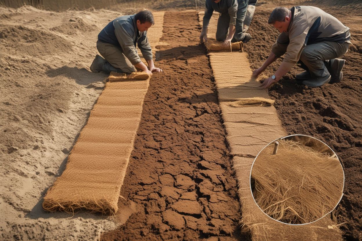 cocomesh sesuai jenis tanah