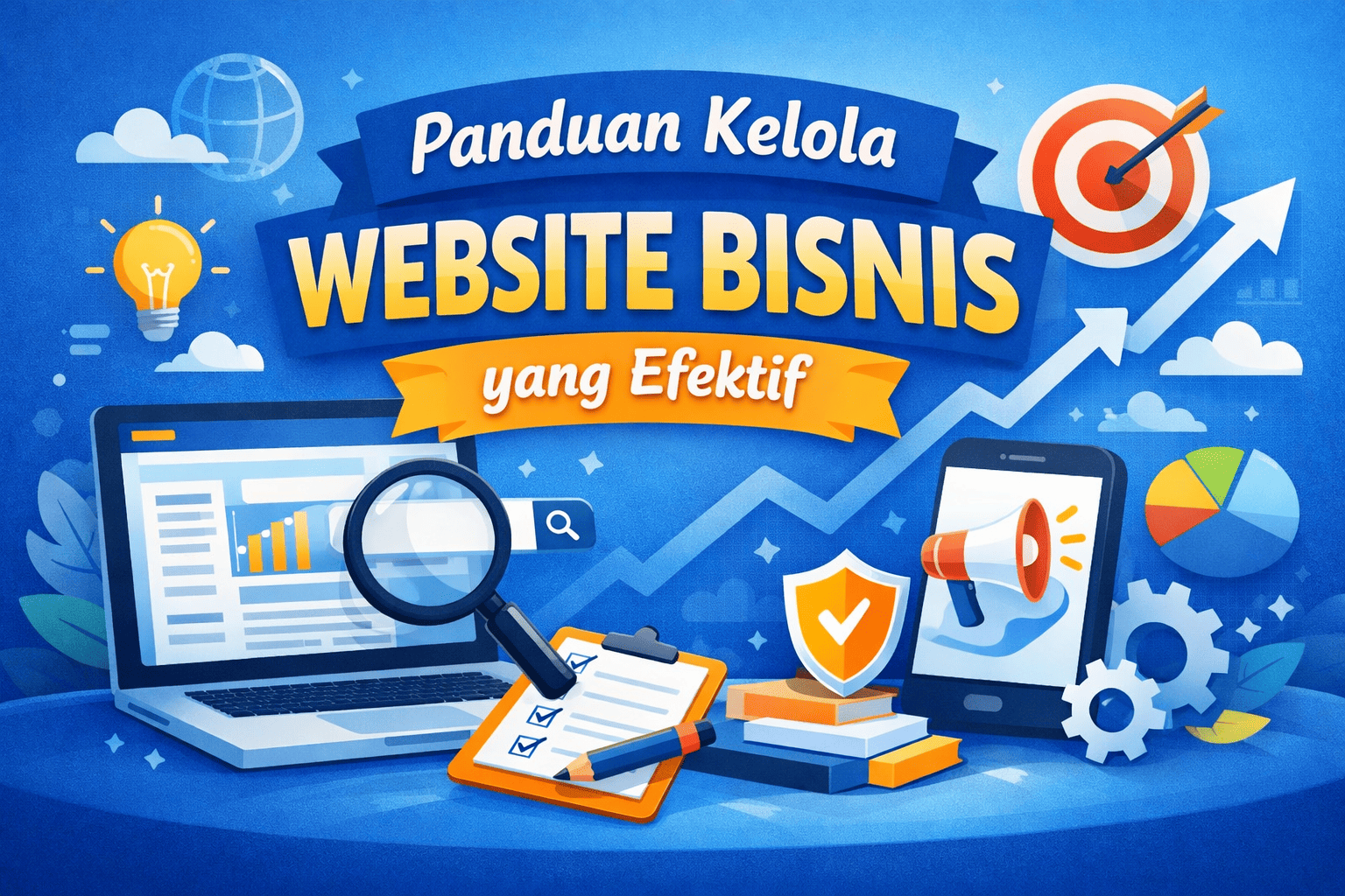 panduan kelola website bisnis