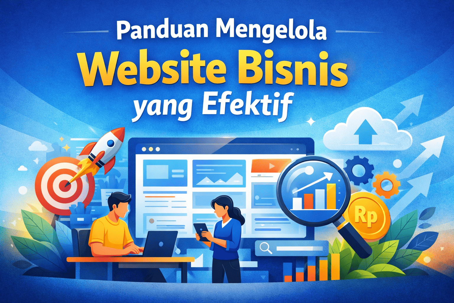 panduan mengelola website bisnis