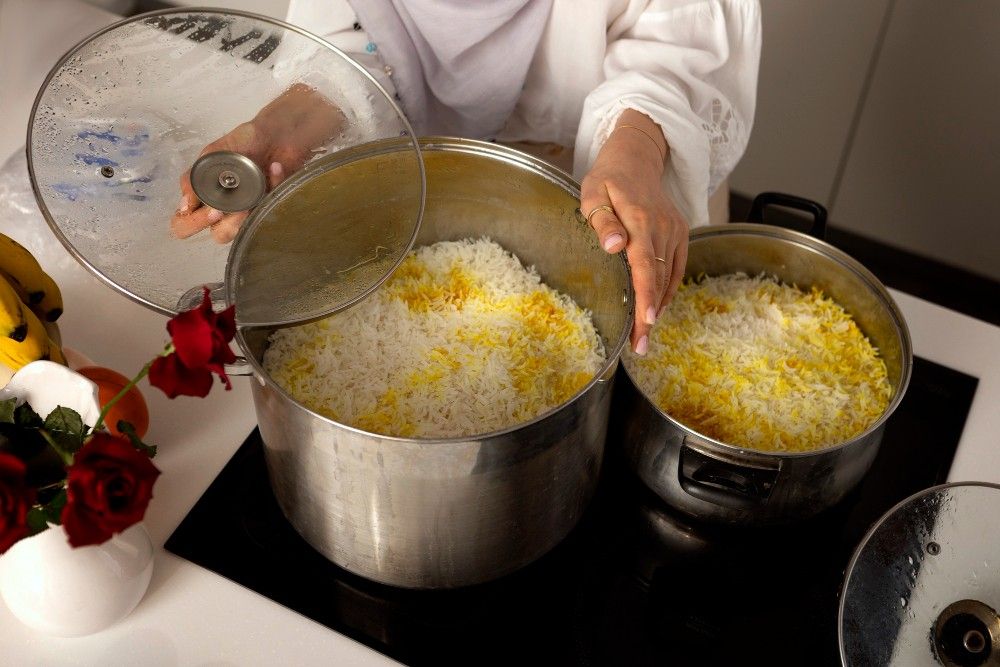 produksi nasi massal