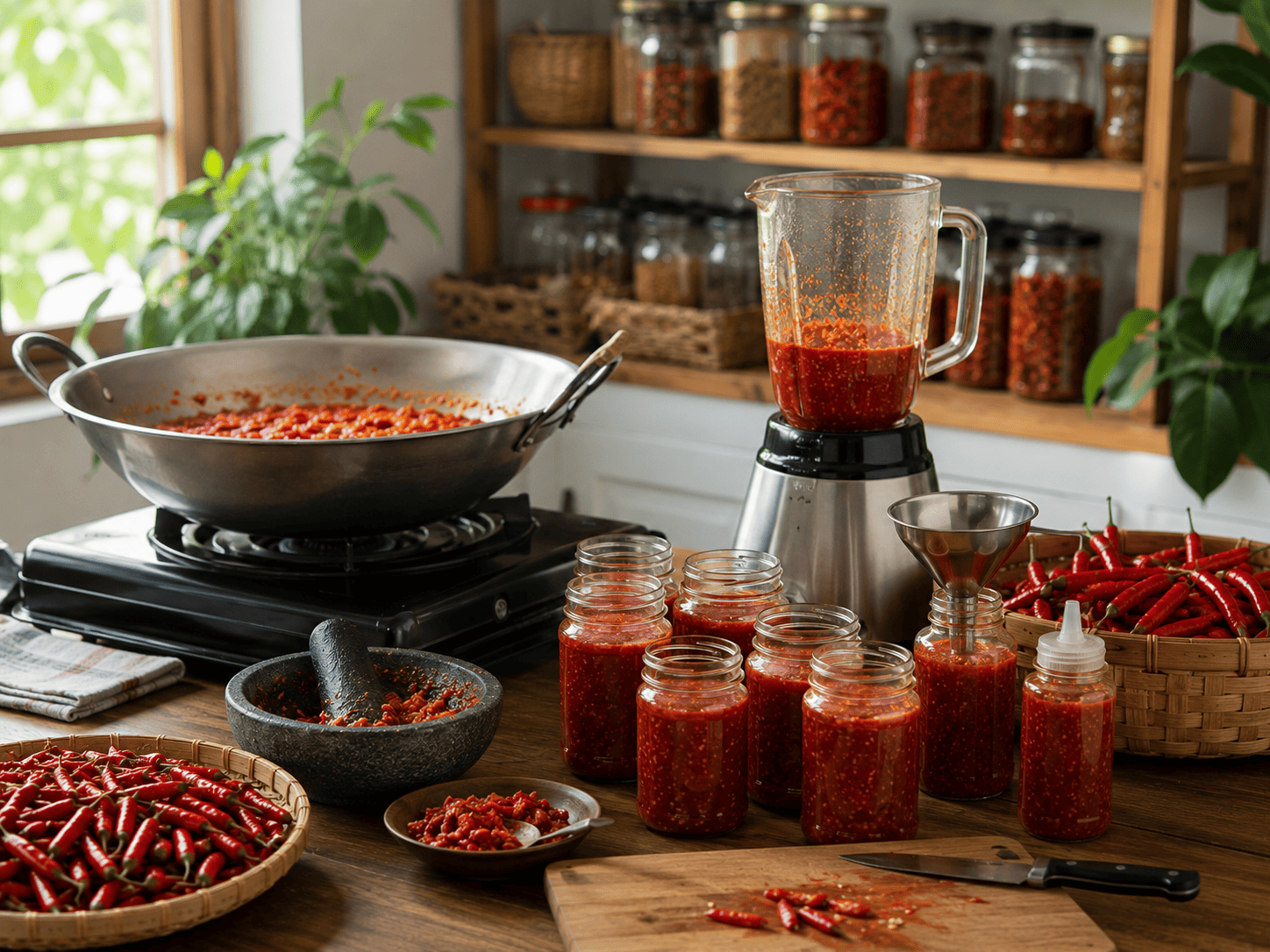 produksi sambal skala rumahan