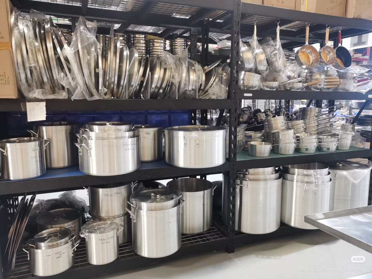 kesalahan menyusun food pan bertingkat