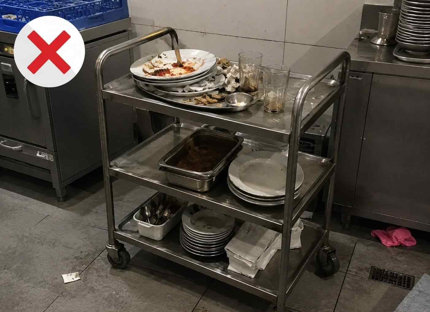 Kesalahan Menggunakan Trolley Dapur