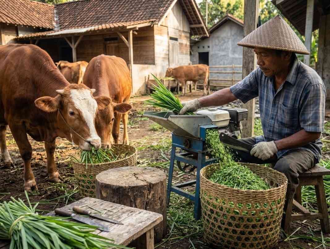Manfaat Pencacahan Rumput untuk Ternak agar Pakan Lebih Efisien post thumbnail image