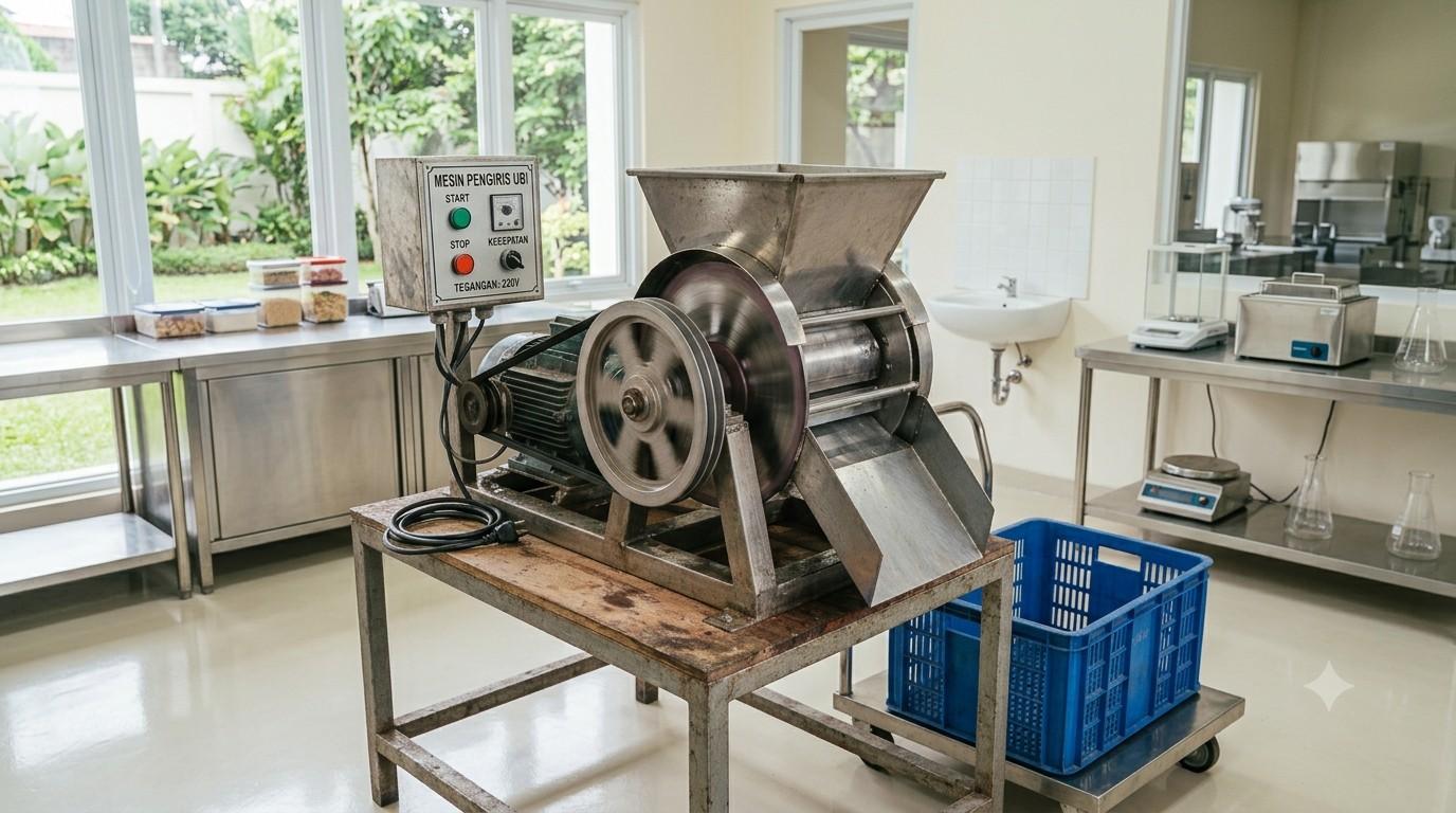 kelebihan mesin pemotong ubi dibanding manual