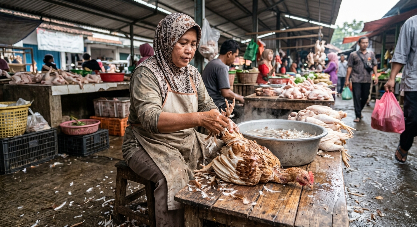 Proses Pencabutan Bulu Ayam yang Efisien post thumbnail image
