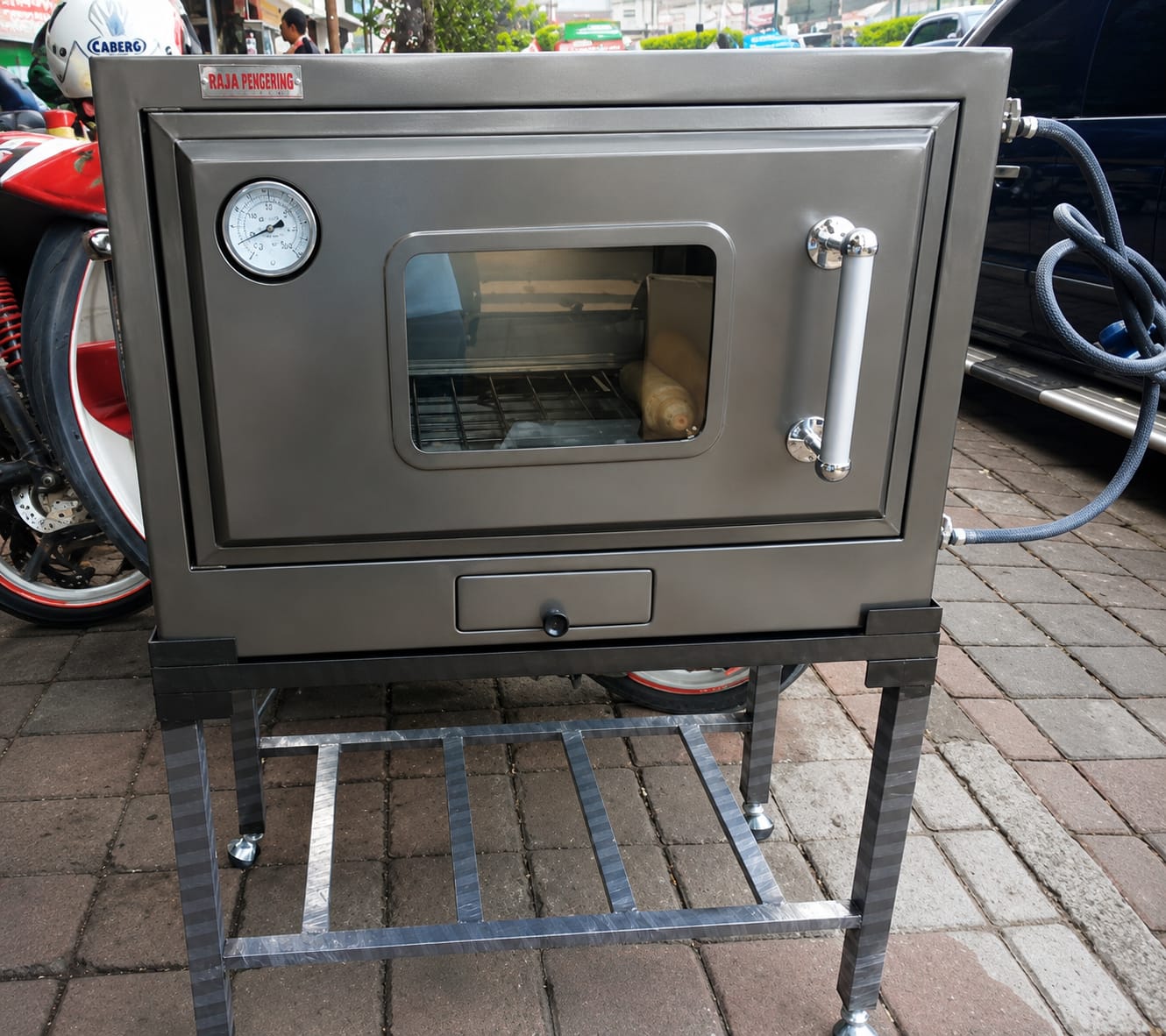 cara kerja oven gas
