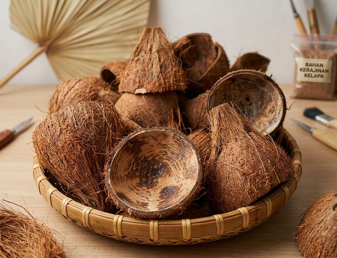 Peluang Usaha Pengolahan Batok Kelapa yang Menjanjikan post thumbnail image